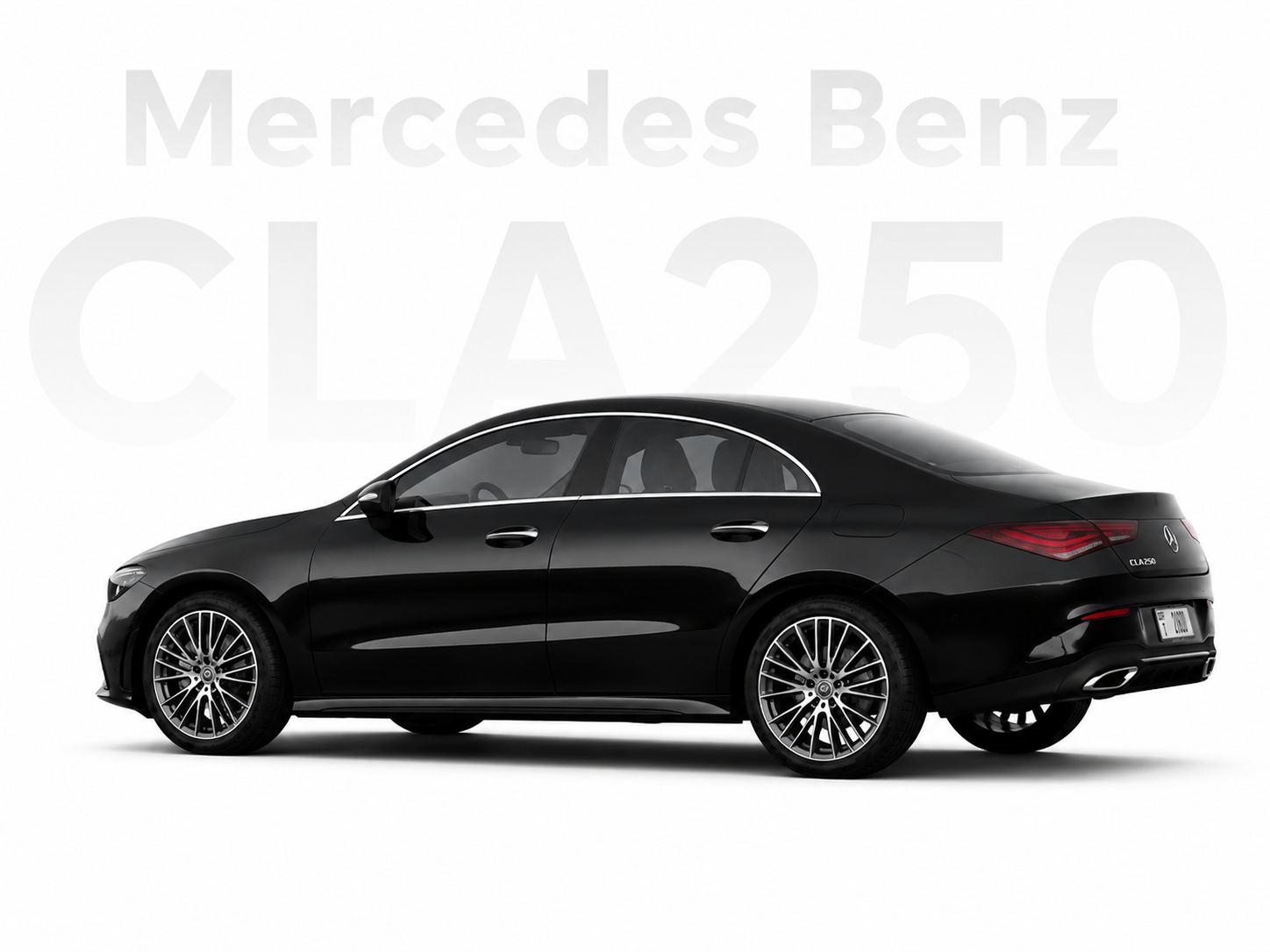 Mercedes Benz Cla250 black