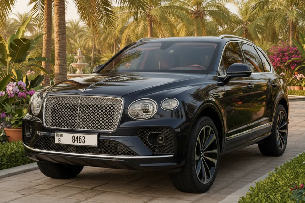Bentley bentayga blue