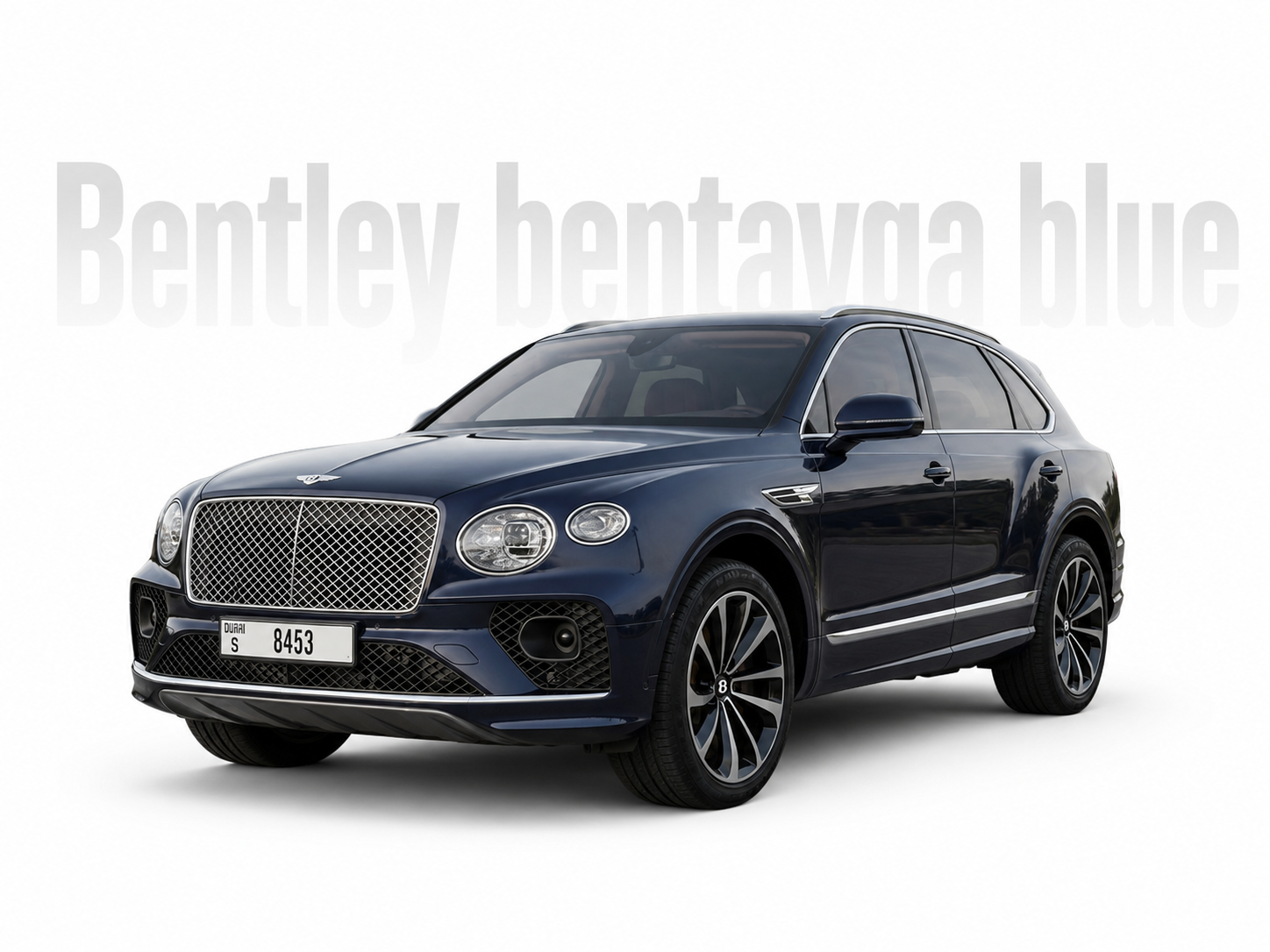 Bentley bentayga blue