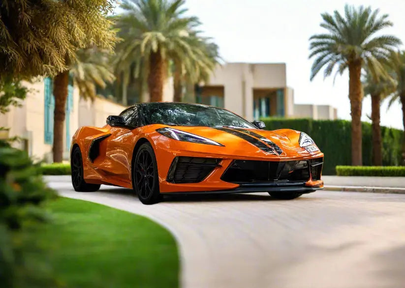 Corvette orange