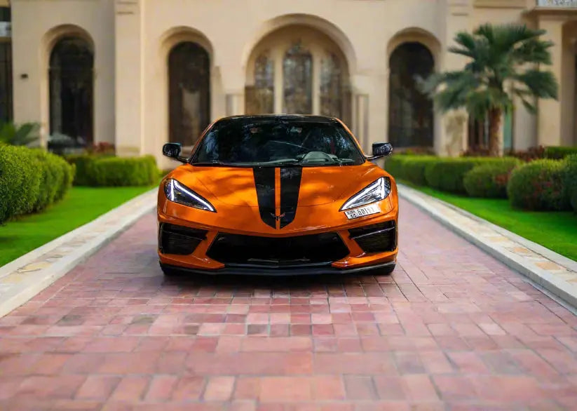 Corvette orange