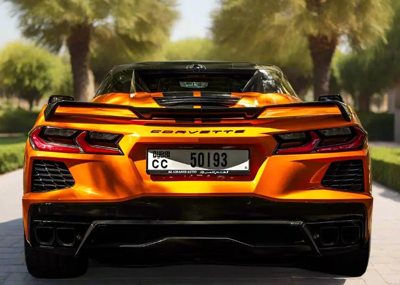 Corvette orange